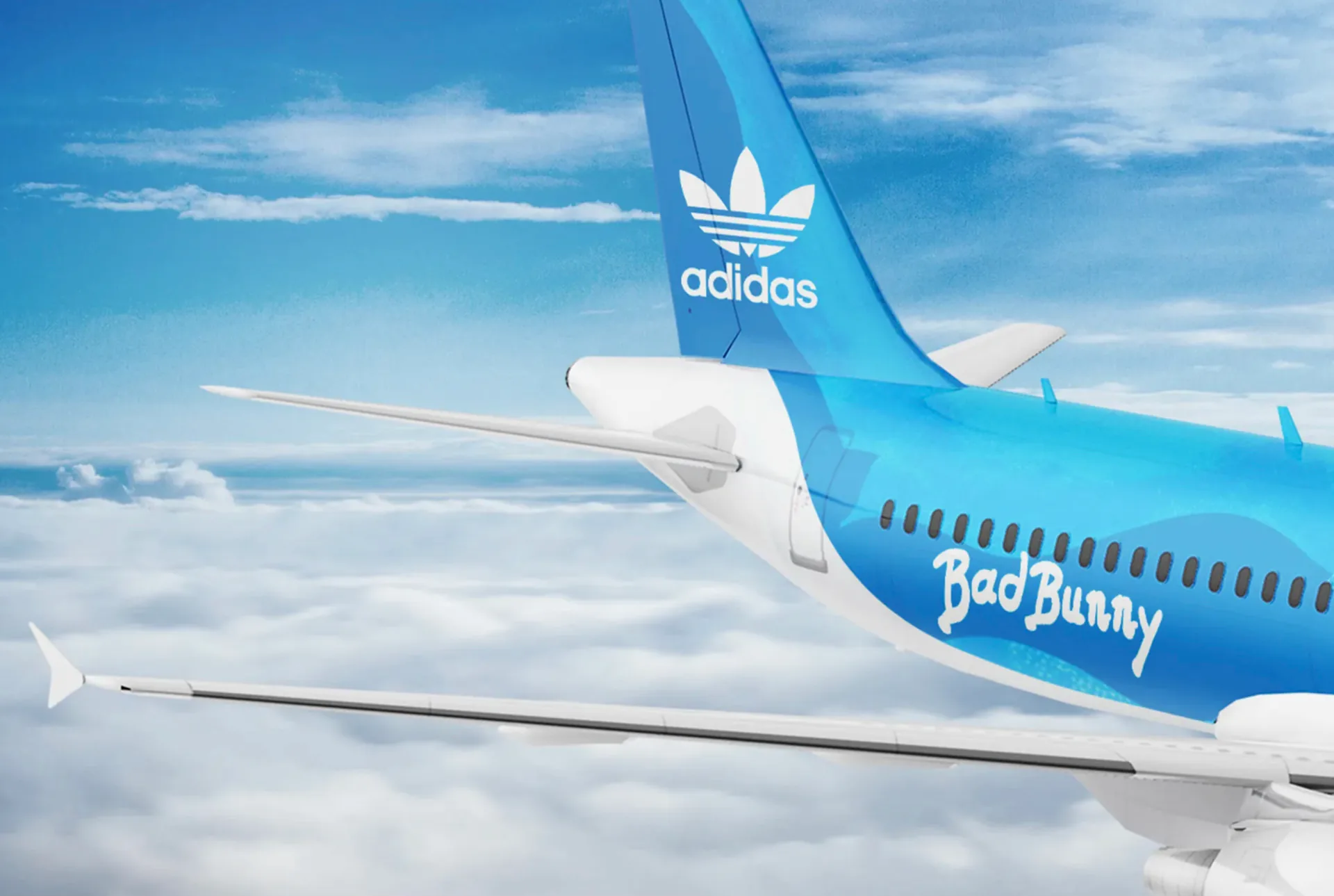 Adidas x Bad Bunny collaboration project.